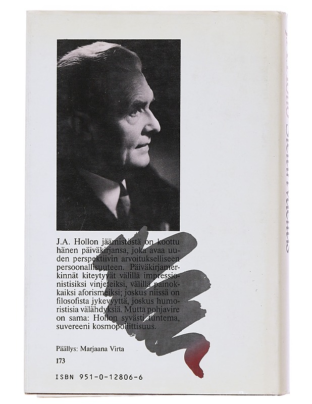 Sielun vaellus : päiväkirjan merkintöjä 1918-1967 - J. A. Hollo - Elämäkerrat ja muistelmat - 10105512051 - 1