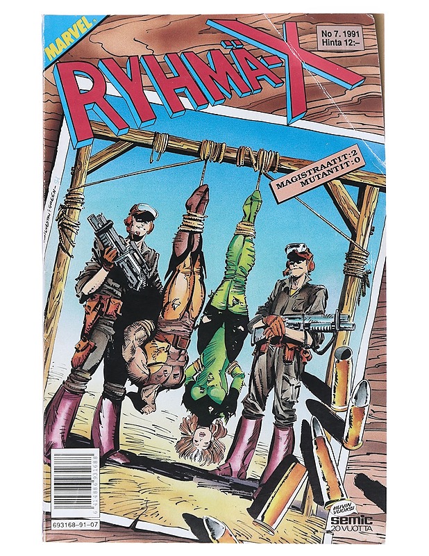 Ryhmä X 7/ 91 - Sarjakuvat - 10105512055 - 0