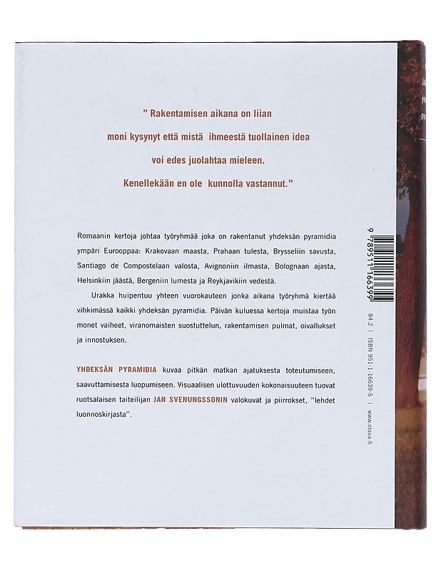 Yhdeksän pyramidia - Jalonen, Olli - Romaanit ja novellit - 10105512053 - 1