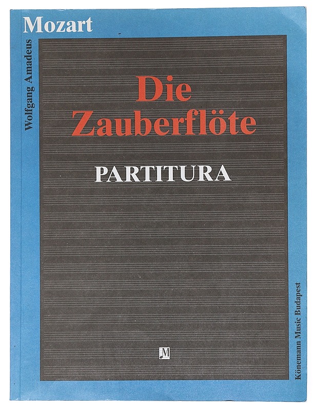 Die Zauberflöte - W.A. Mozart - Musiikki- ja elokuvakirjat - 10105512062 - 0
