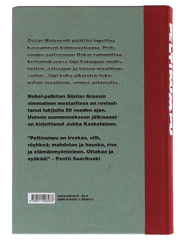 Peltirumpu - Grass, Günter - Romaanit ja novellit - 10105512071 - 1