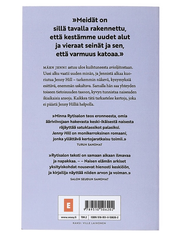 Jenny Hill - Minna Rytisalo - Romaanit ja novellit - 10105512078 - 1