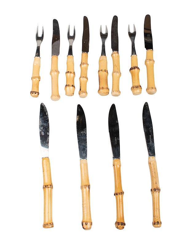 Bambuaterimet, 12 kpl - Aterimet - 10105512113 - 0