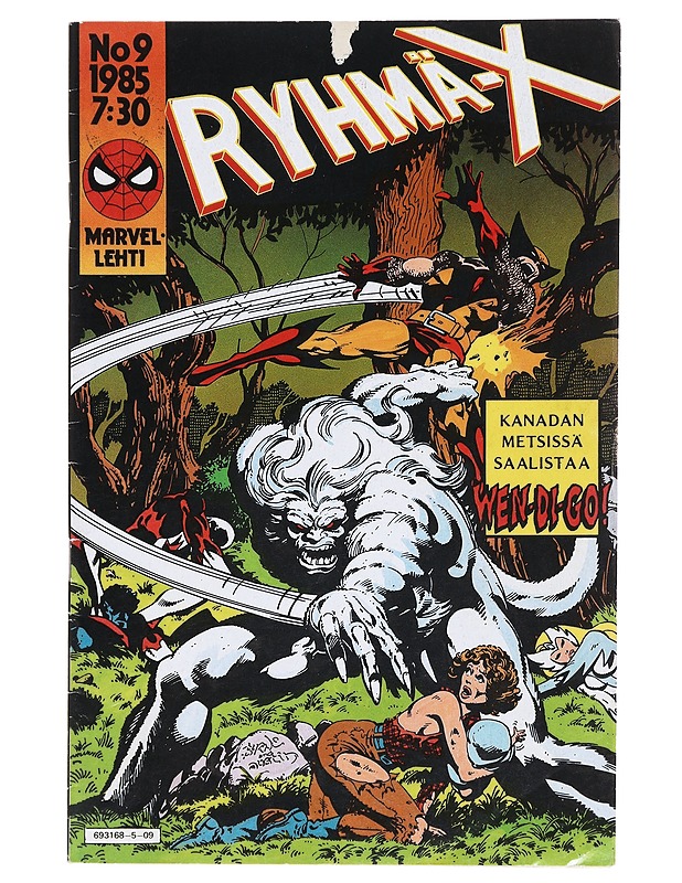 Ryhmä-X 9/85 - Sarjakuvat - 10105512109 - 0