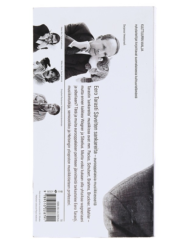 Sävelten sankareita : eurooppalaisia musiikkiesseitä - Eero Tarasti - Musiikki- ja elokuvakirjat - 10105512114 - 1