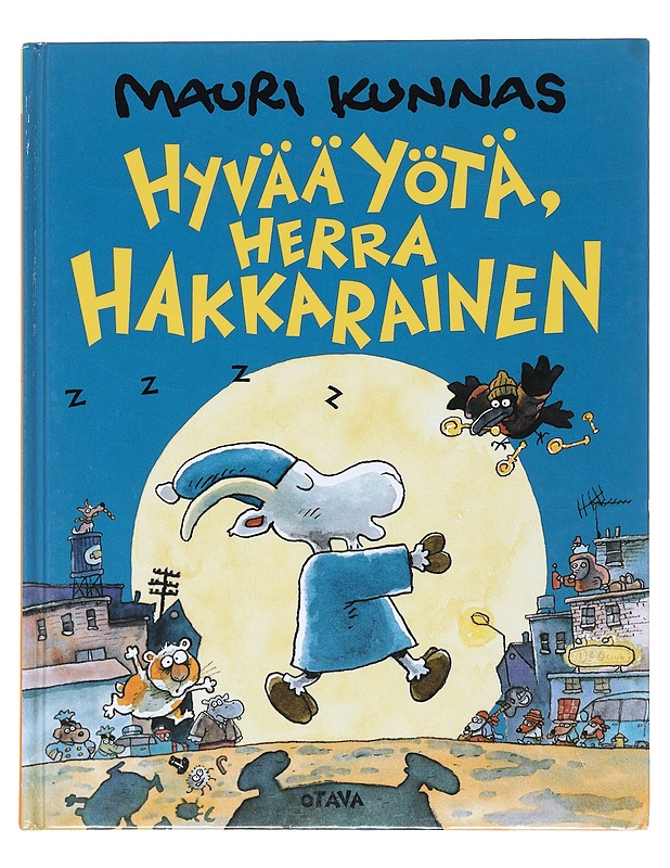 Hyvää yötä, herra Hakkarainen - Kunnas, Mauri - Lastenkirjat - 10105512162 - 0