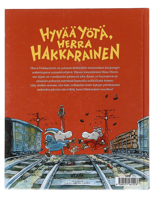 Hyvää yötä, herra Hakkarainen - Kunnas, Mauri - Lastenkirjat - 10105512162 - 1