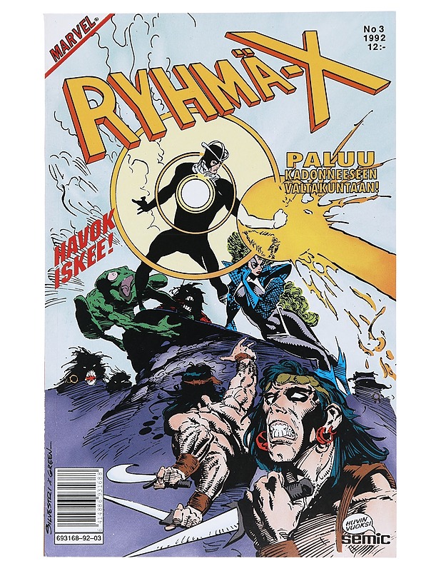 Ryhmä X 3 / 92 - Sarjakuvat - 10105512168 - 0