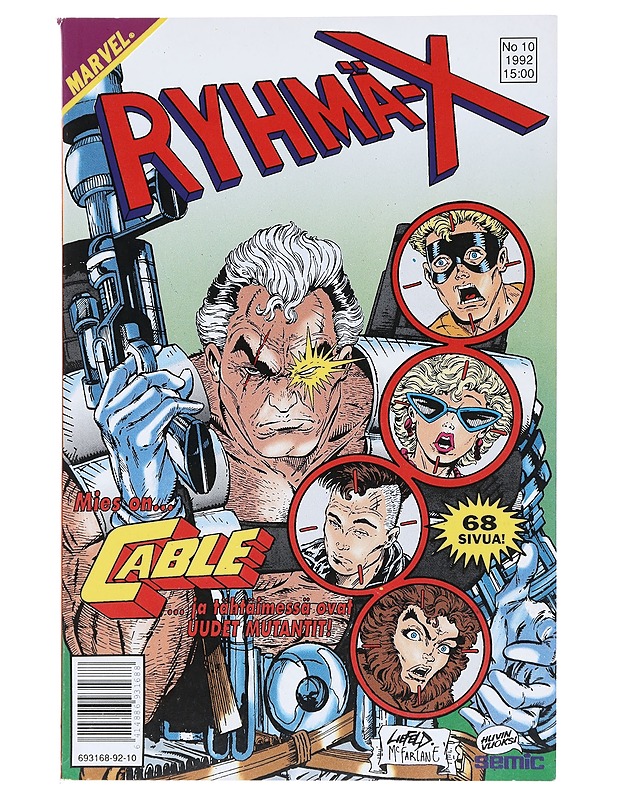 Ryhmä X 10 / 92 - Sarjakuvat - 10105512172 - 0