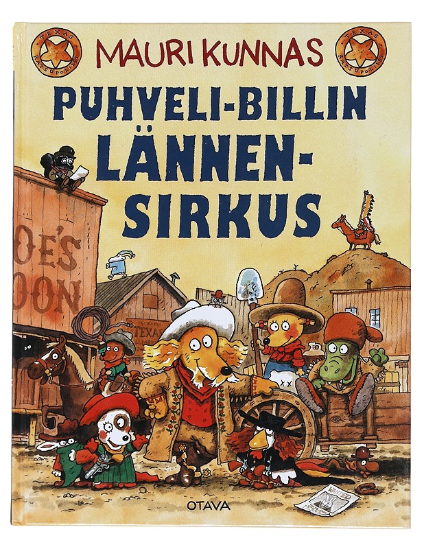 Puhveli-Billin lännensirkus - Kunnas, Mauri - Lastenkirjat - 10105512178 - 0