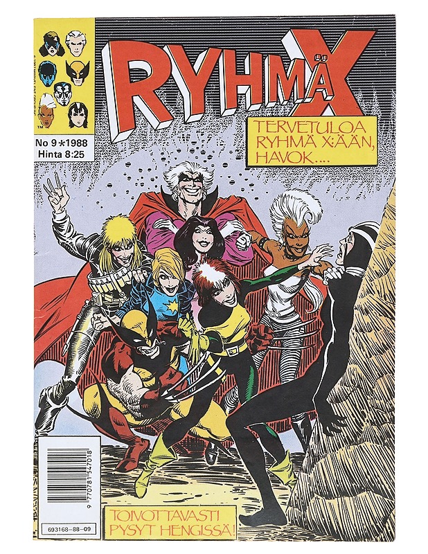 Ryhmä X 9 / 88 - Sarjakuvat - 10105512182 - 0