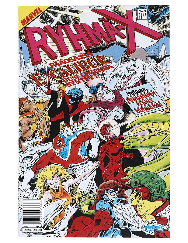 Ryhmä X 3 / 91 - Sarjakuvat - 10105512188 - 0