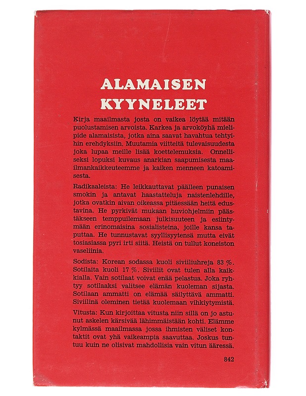 Alamaisen kyyneleet - Erno Paasilinna - Romaanit ja novellit - 10105512198 - 1