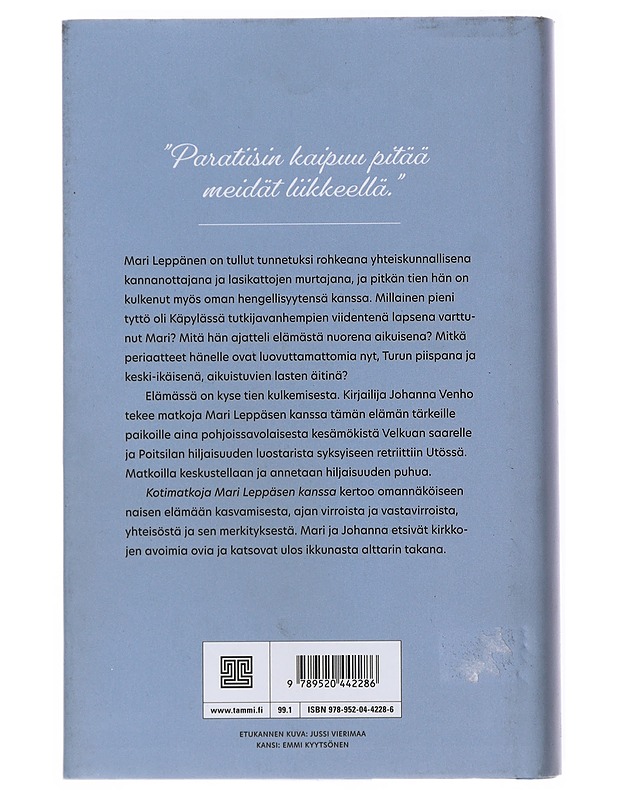 Kotimatkoja Mari Leppäsen kanssa - Johanna Venho - Elämäkerrat ja muistelmat - 10105512208 - 1