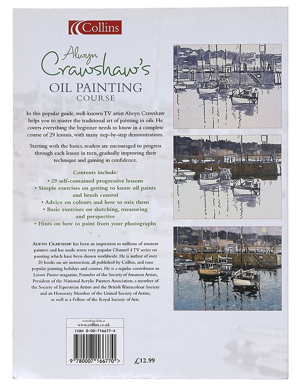 Alwyn Crawshaw's Oil Painting Course - Alwyn Crawshaw - Historiakirjat - 10105512248 - 1