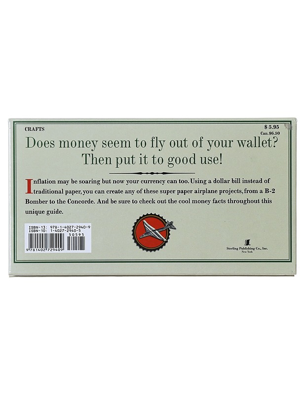 Paper airplanes with dollar bills - Nguen, Duy - Käsityökirjat - 10105512251 - 1