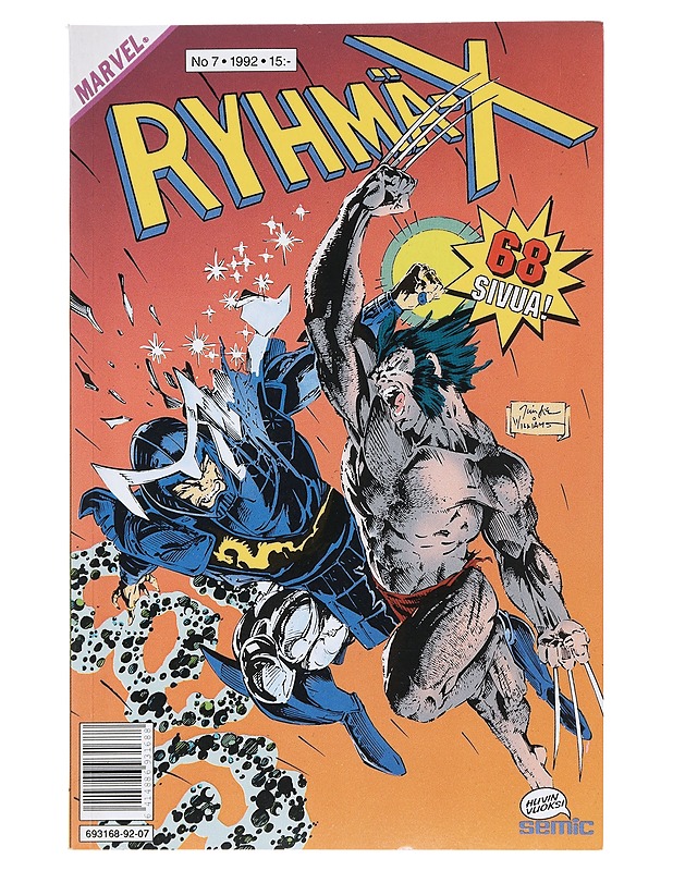 Ryhmä X 7 / 92 - Sarjakuvat - 10105512253 - 0