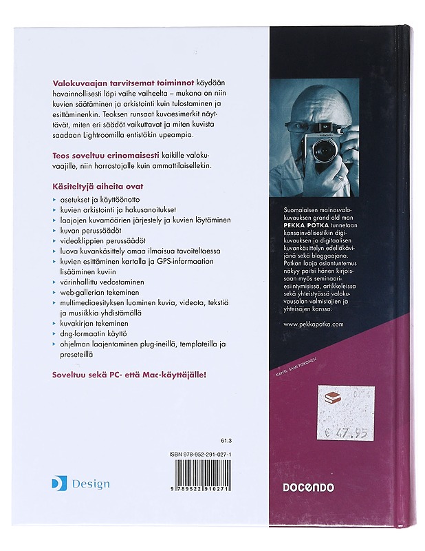 Photoshop Lightroom 5 valokuvaajille - Potka , Pekka  - Tietokirjat ja oppaat - 10105512255 - 1