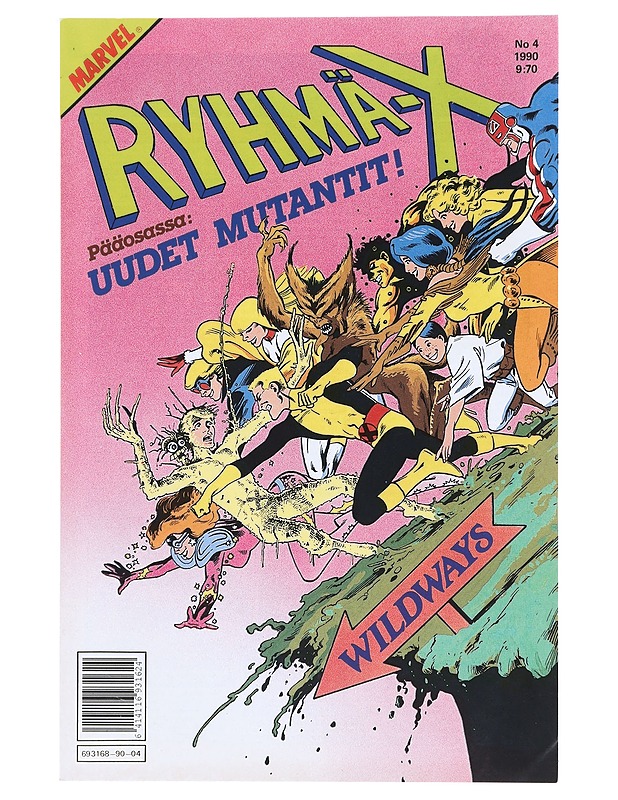 Ryhmä X 4 / 90 - Sarjakuvat - 10105512260 - 0