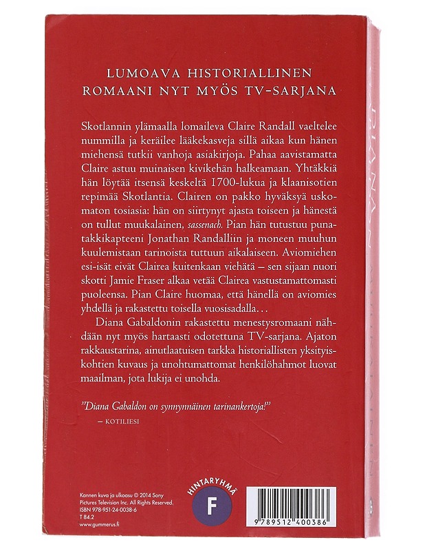 Muukalainen - Gabaldon, Diana - Fantasia- ja scifi - 10105512275 - 1