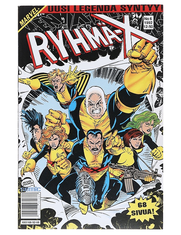 Ryhmä X 6 / 92 - Sarjakuvat - 10105512273 - 0