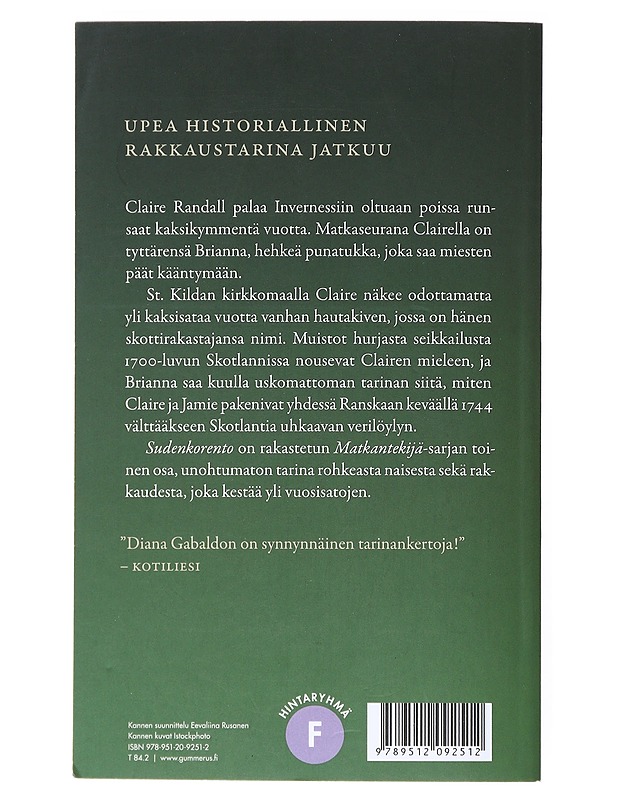 Sudenkorento - Gabaldon, Diana - Fantasia- ja scifi - 10105512283 - 1