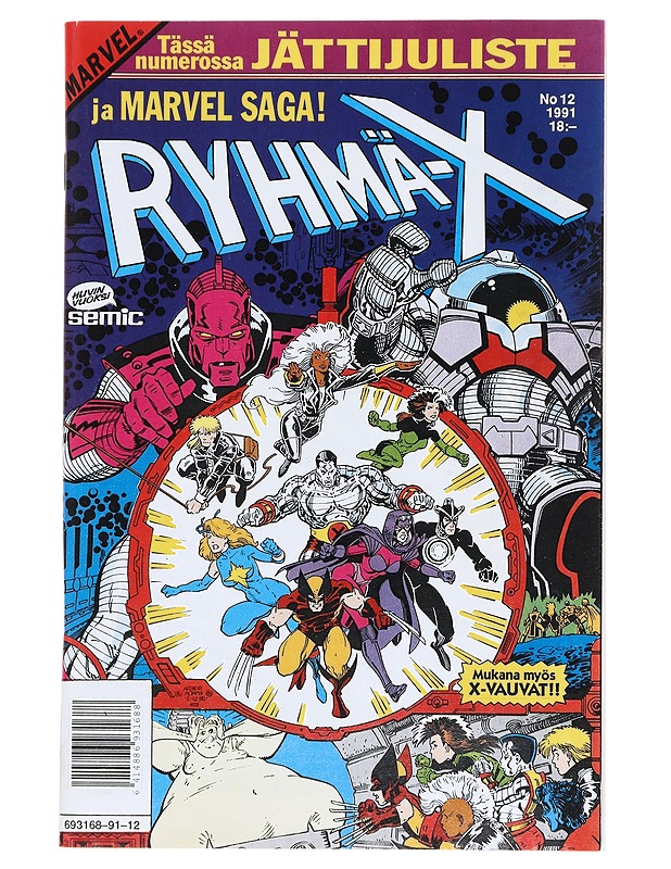 Ryhmä X 12 / 91 - Sarjakuvat - 10105512284 - 0
