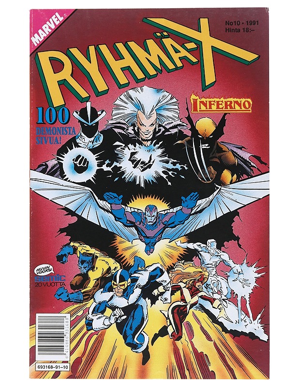 Ryhmä X 10 / 91 - Sarjakuvat - 10105512328 - 0