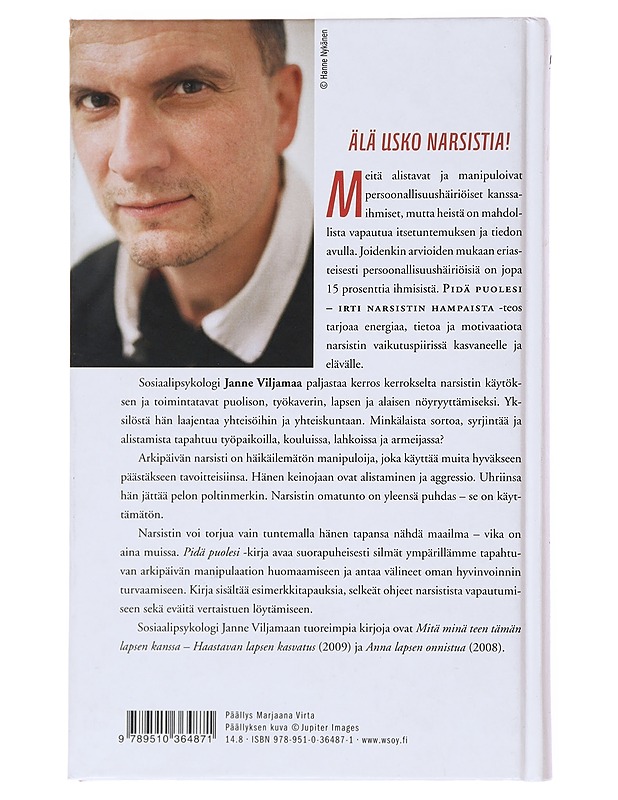 Pidä puolesi : irti narsistin hampaista! - Janne Viljamaa - Tietokirjat ja oppaat - 10105512350 - 1