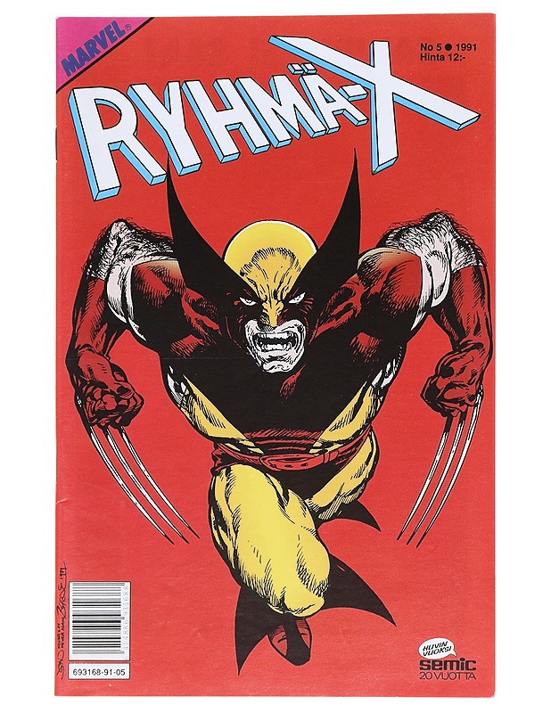 Ryhmä X 5 / 91 - Sarjakuvat - 10105512373 - 0