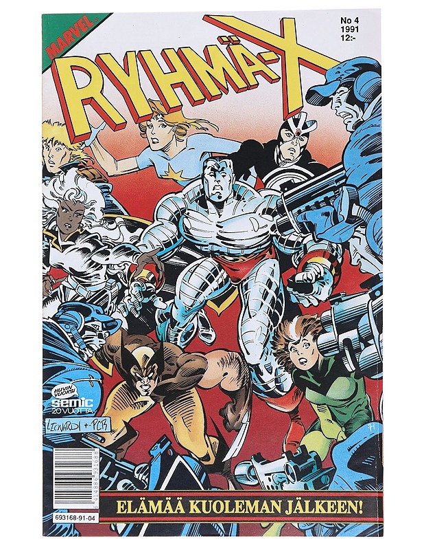 Ryhmä X 4 / 91 - Sarjakuvat - 10105512377 - 0