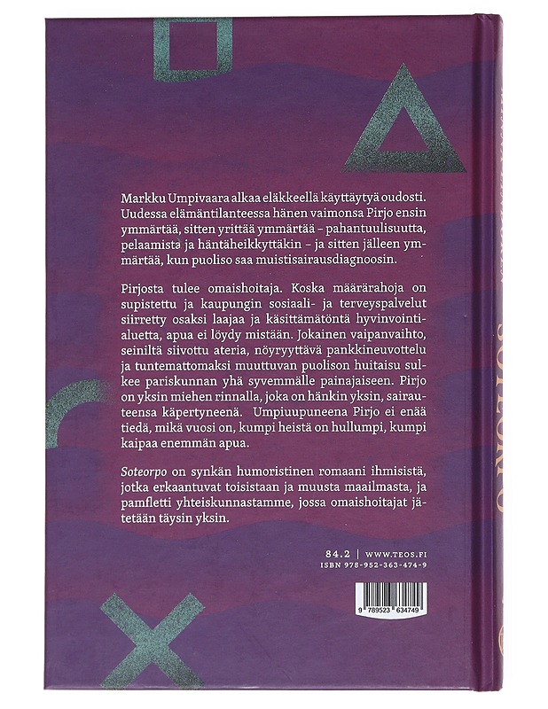 Soteorpo - Minna Lindgren - Romaanit ja novellit - 10105512402 - 1