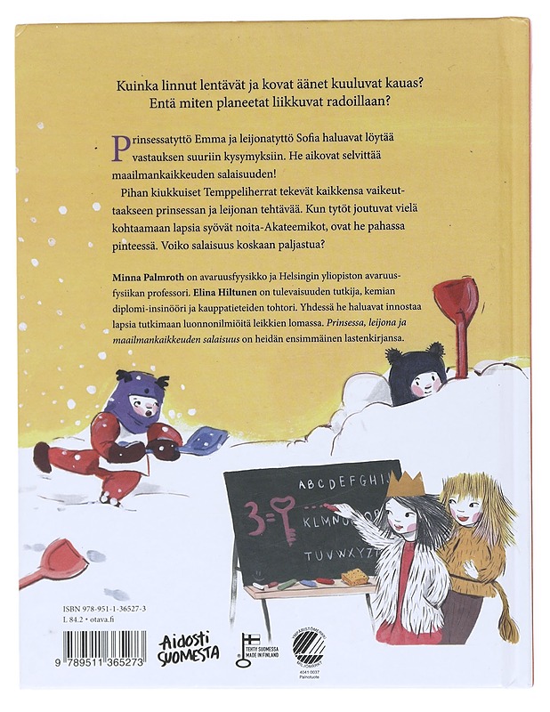 Prinsessa, leijona ja maailmankaikkeuden salaisuus - Hiltunen, Elina - Lastenkirjat - 10105512410 - 1