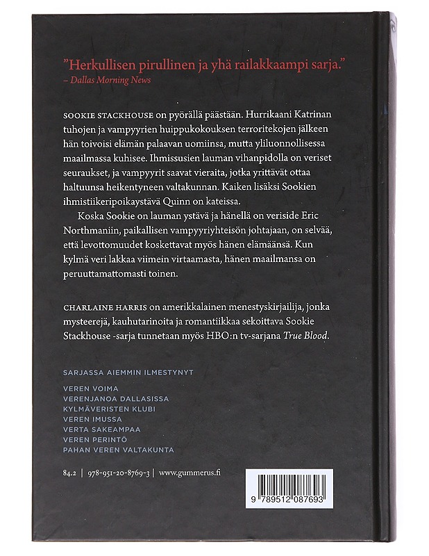 Veren sitomat - Harris, Charlaine - Jännitys ja dekkarit - 10105512413 - 1