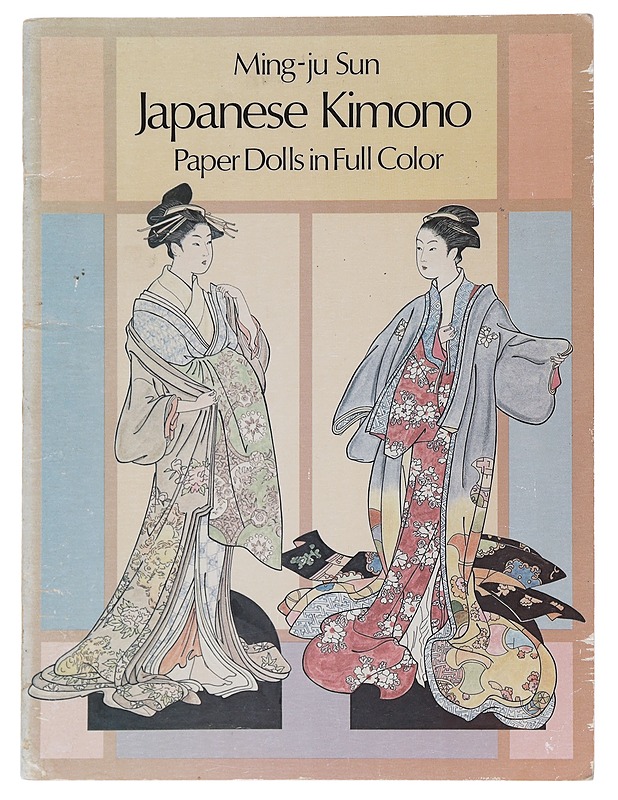 Japanese kimono paper dolls in full color - Ming-ju Sun  - Taide- ja kulttuurikirjat - 10105512438 - 0