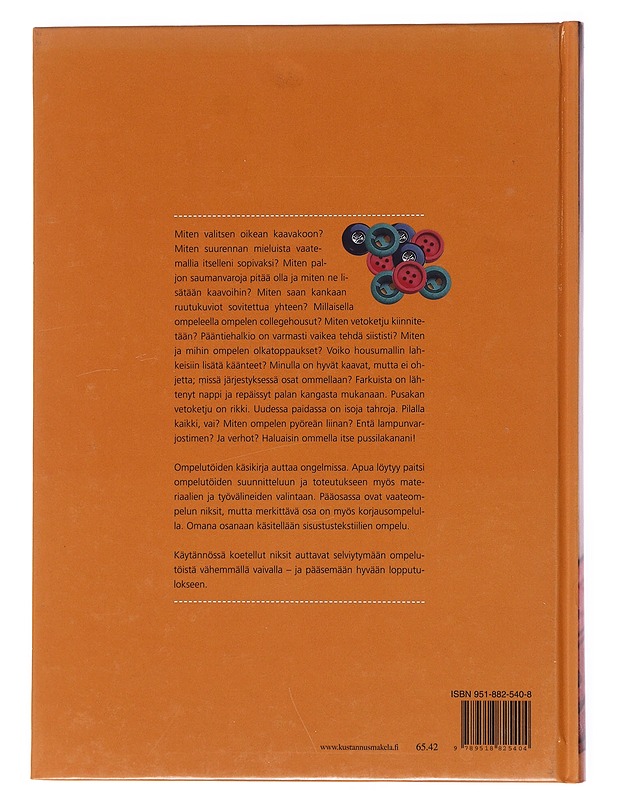 Ompelutöiden käsikirja - Vainikainen, Virpi - Tietokirjat ja oppaat - 10105512444 - 1