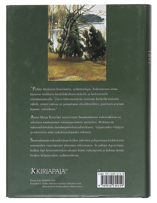 Suomalainen rukouskirja - Raittila, Anna-Maija - Kaunokirjallisuus - 10105512459 - 1