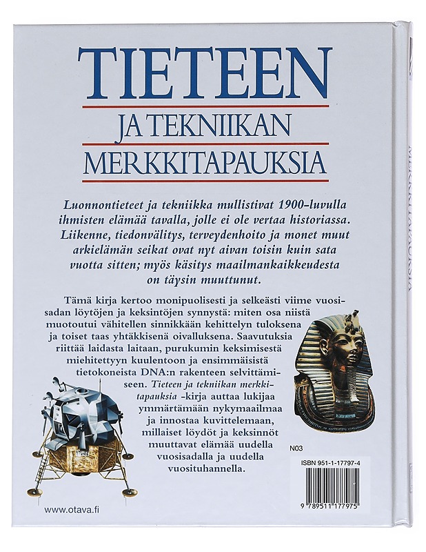 Tieteen ja tekniikan merkkitapauksia - Dinwiddie, Robert - Historiakirjat - 10105512485 - 1
