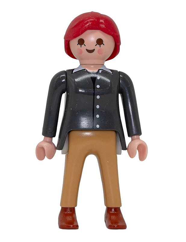 PLAYMOBIL punatukkainen nainen - Lasten lelut - 10105512503 - 0