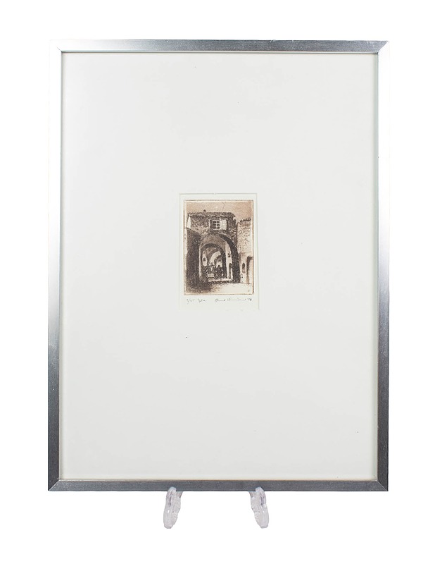 OSMO NISSINEN Kongi grafiikkavedos 1/25  - Sisustus - 10105512536 - 2