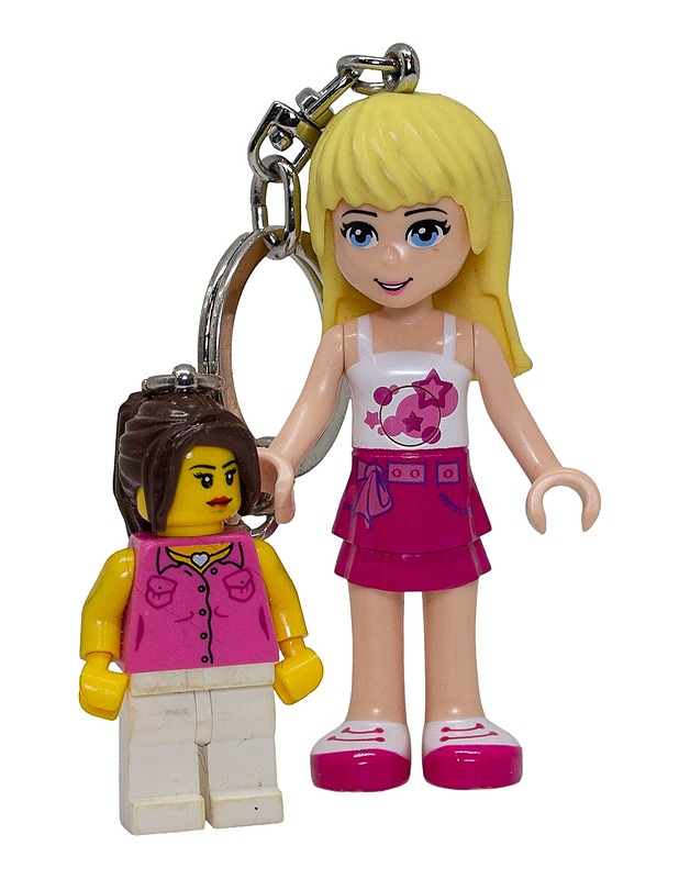 LEGO avaimenperä, 2 hahmoa - Lasten lelut - 10105512595 - 0