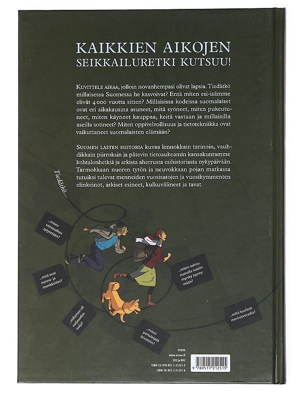 Suomen lasten historia - Kaakinen, Jussi - Lastenkirjat - 10105512615 - 1