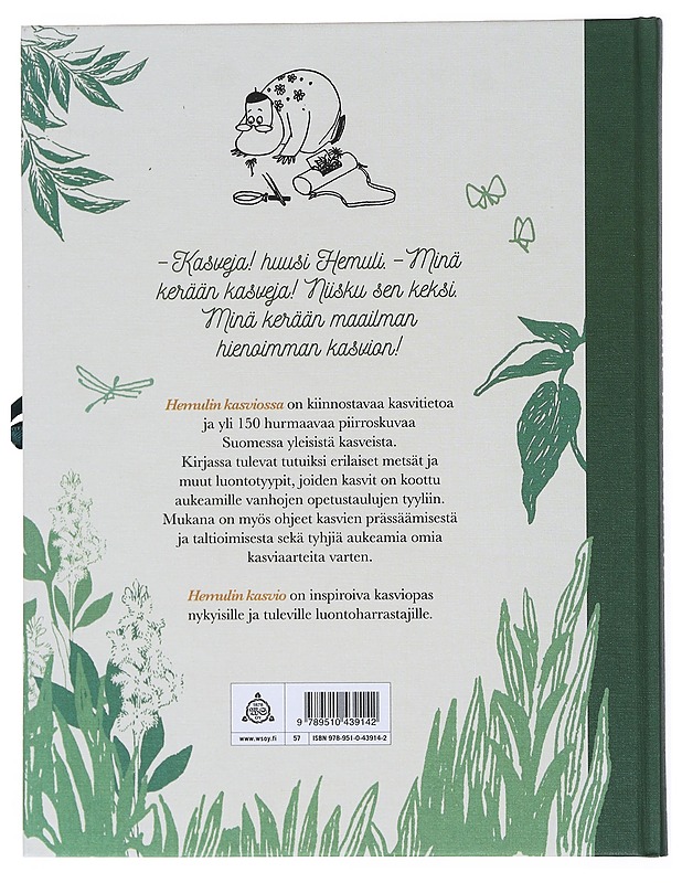 Hemulin kasvio - Kaataja, Päivi - Lastenkirjat - 10105512630 - 1