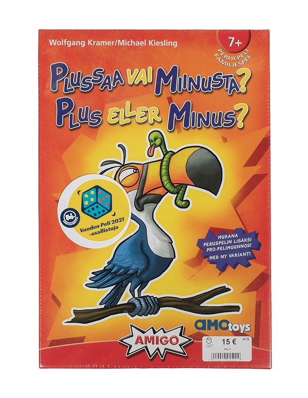 AMIGO Plussaa vai miinusta? lautapeli - Lautapelit - 10105512678 - 0