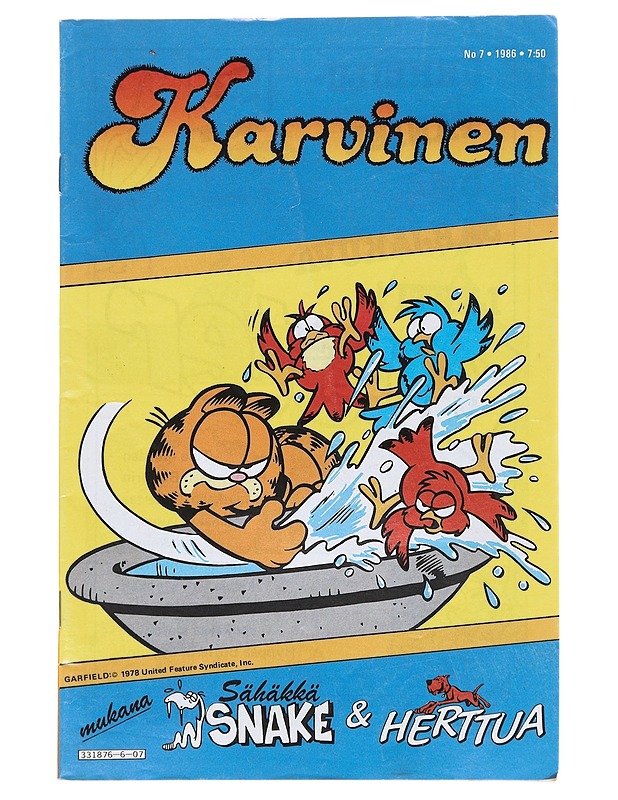 Karvinen 7 / 86 - Sarjakuvat - 10105512729 - 0