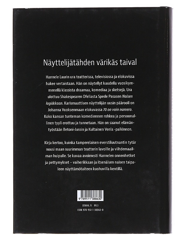 Hannele, näyttelijä - Panu Rajala - Elämäkerrat ja muistelmat - 10105512766 - 1