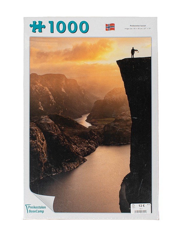 PREIKESTOLEN SUNSET palapeli, 1000 palaa - Lasten palapelit - 10105512775 - 0