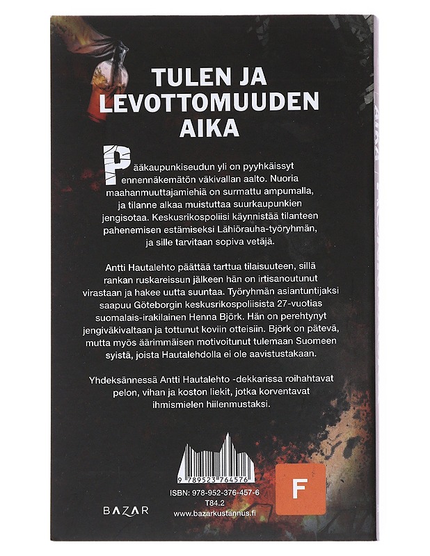 Tulen aika - Rönnbacka - Jännitys ja dekkarit - 10105512790 - 1