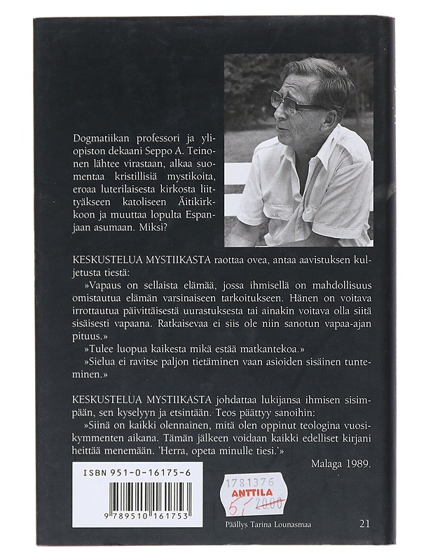 Keskustelua Mystiikasta - Harrastekirjat - 10105512807 - 1