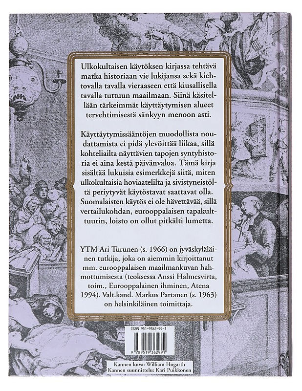 Ulkokultaisen käytöksen kirja - Turunen, Ari - Historiakirjat - 10105512804 - 1